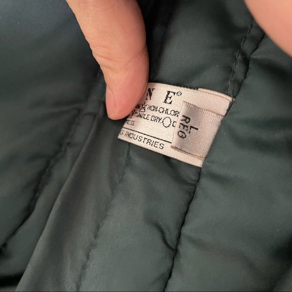 Towne from London fog puffy dark green jacket - Picture 9 of 9